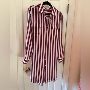 Madison Red and Blue Striped Shirt